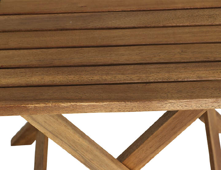 SIENA GARDEN Hocker Paleros Akazie geölt